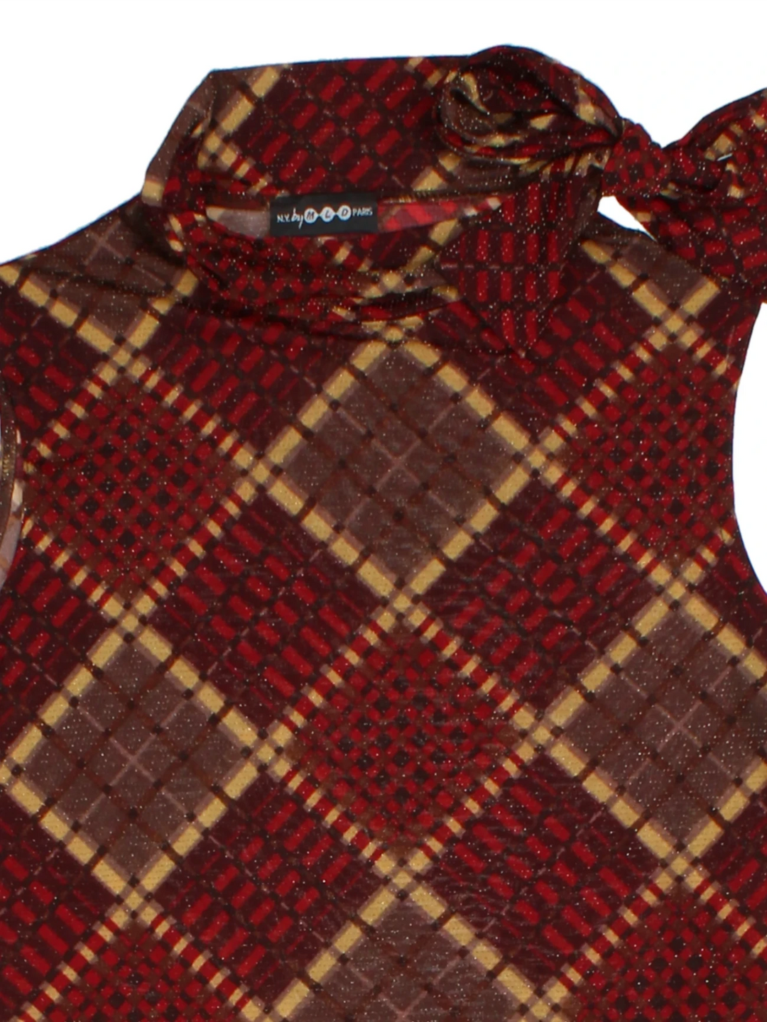 Y2K Red Sleeveless Top (Size M)
