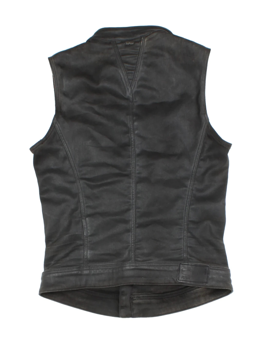 Y2K Black Gilet (Size XS)