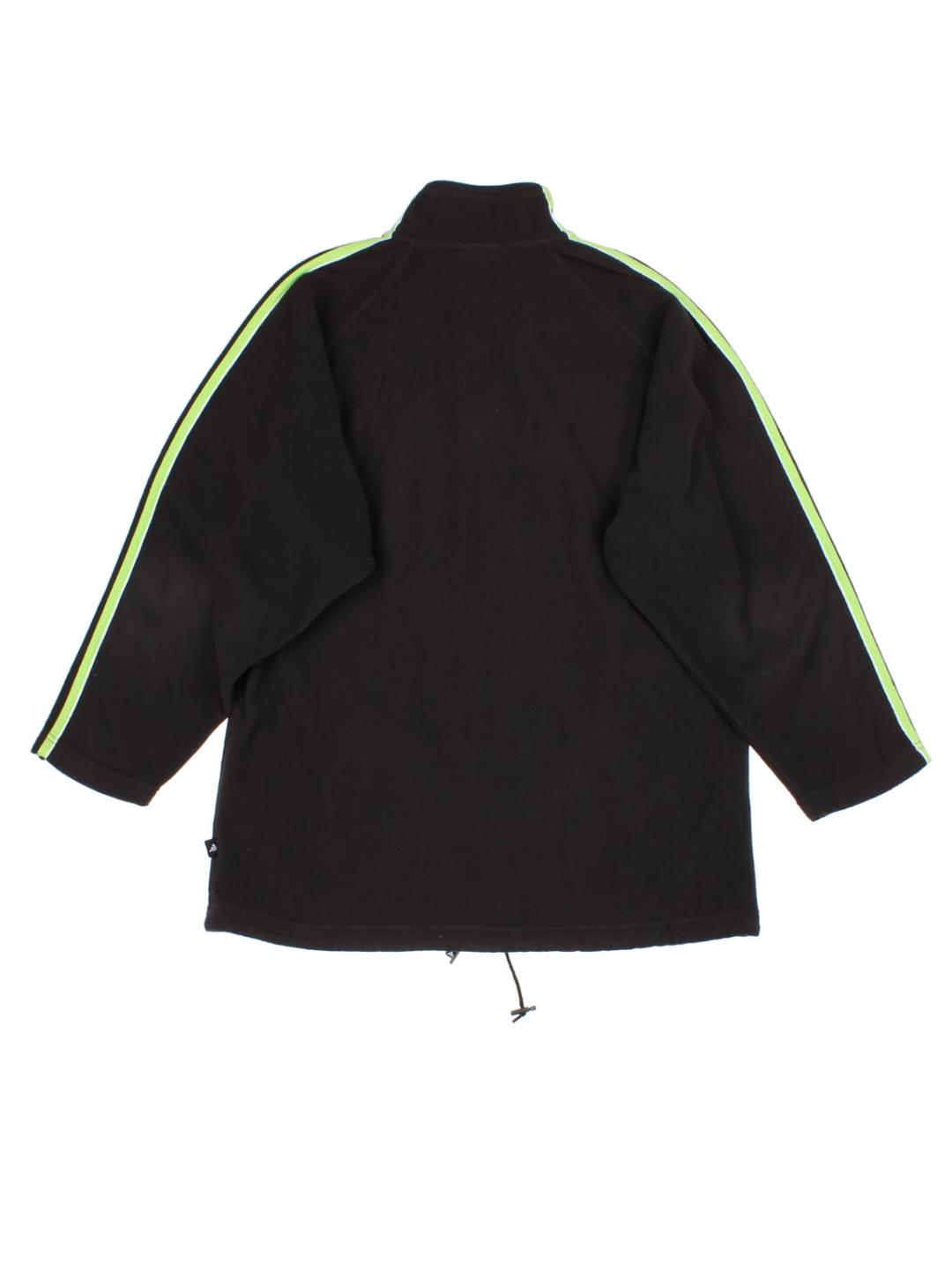 00s Adidas Black Zip Up Fleece (Size M)