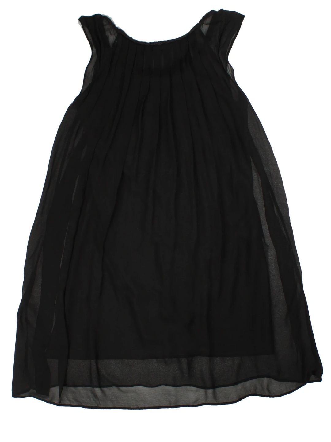 Y2K Miss Sixty Black Studded Shift Dress (Size S)