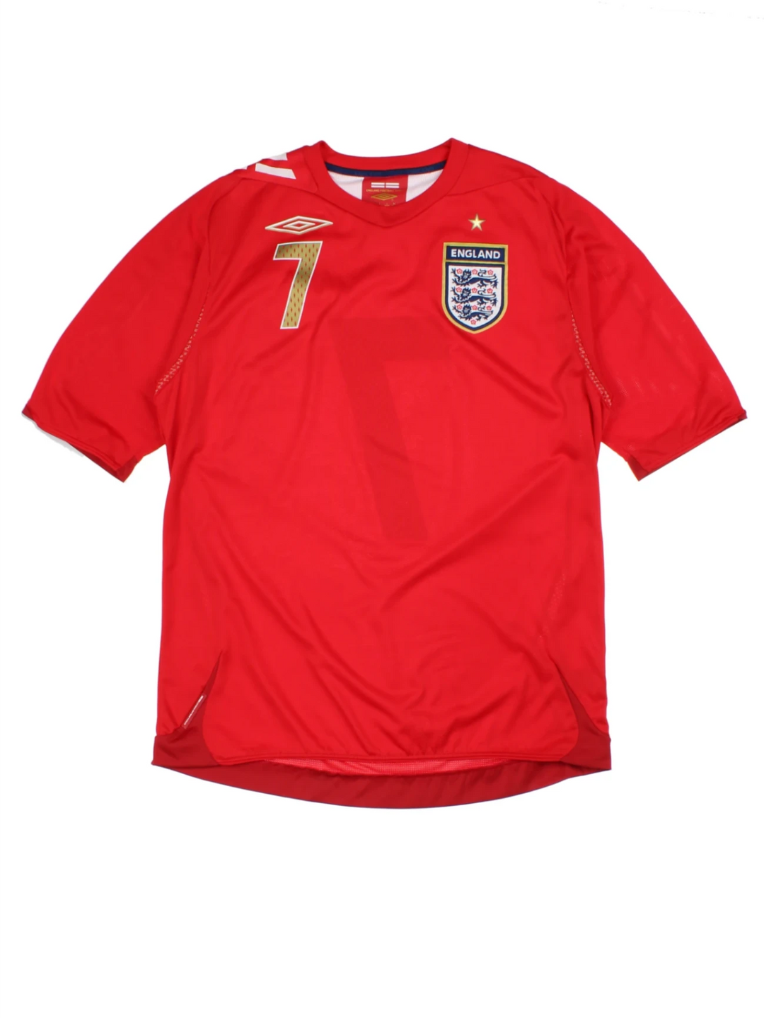 06-08 Umbro England Away Football Shirt (Size M)