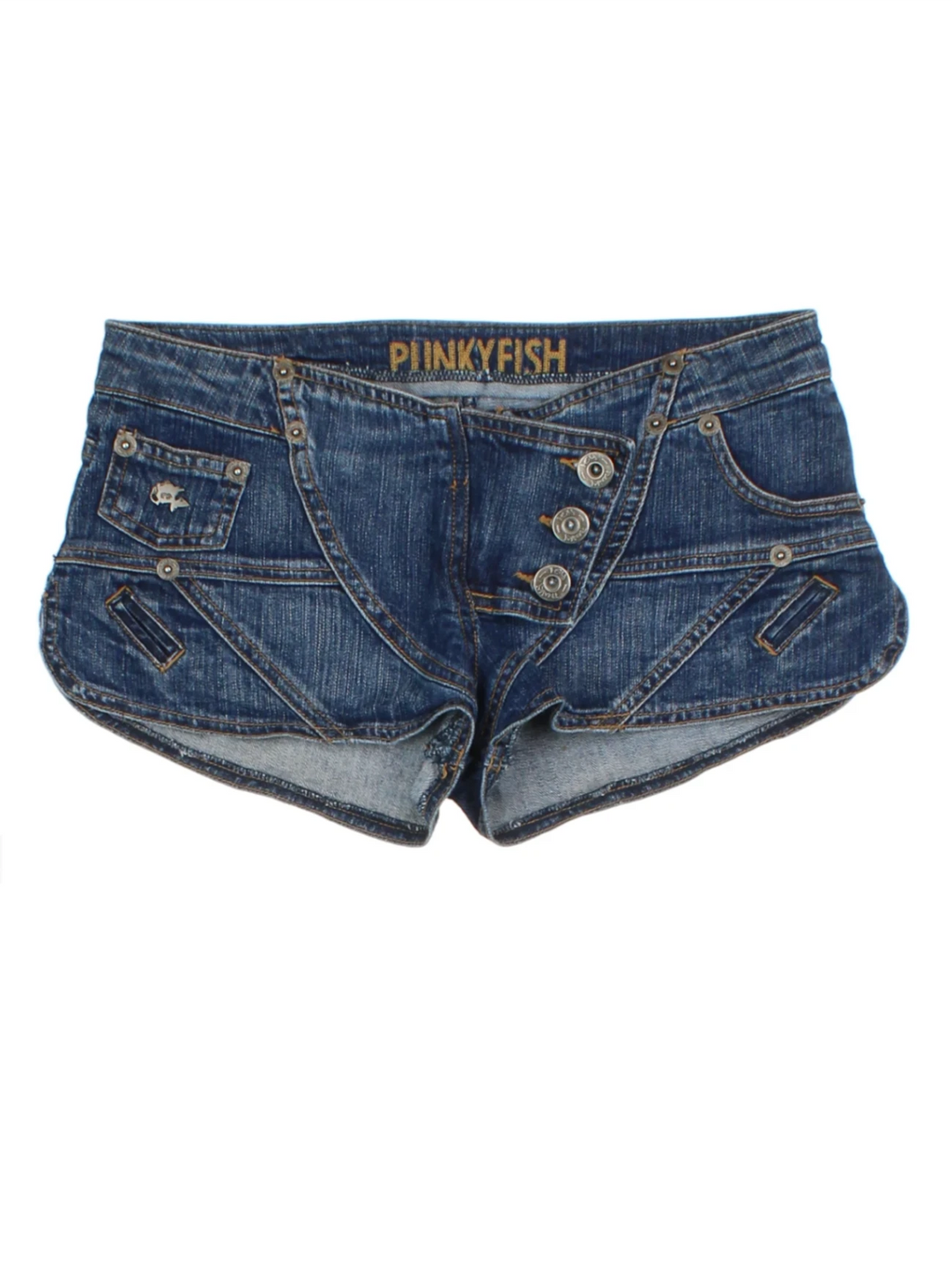 Y2K Blue Denim Shorts (Size M)