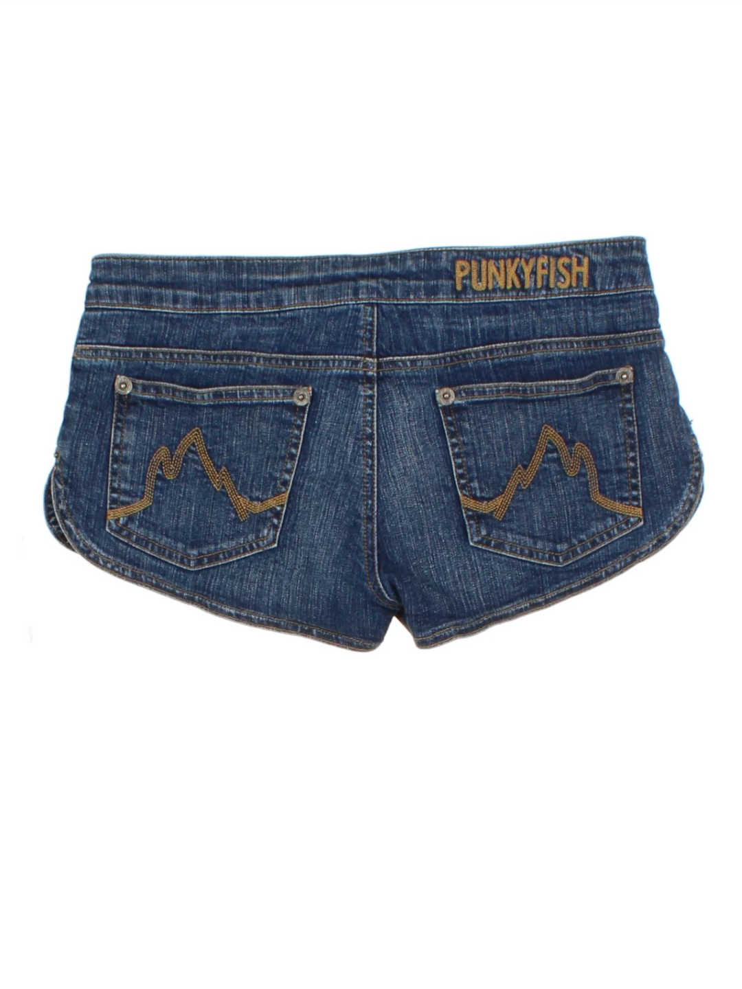 Y2K Blue Denim Shorts (Size M)