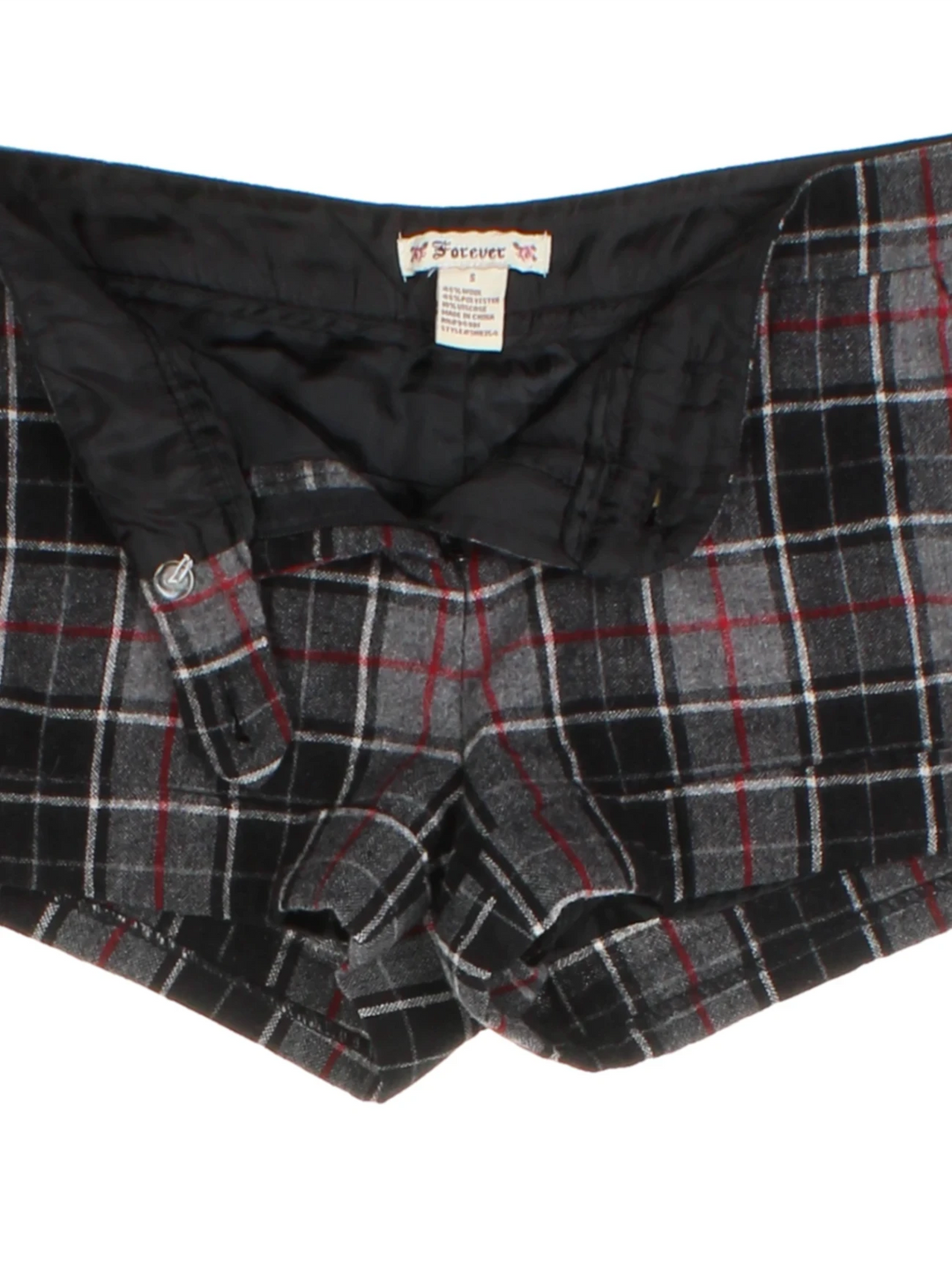 Y2K Grey Shorts (Size XS)