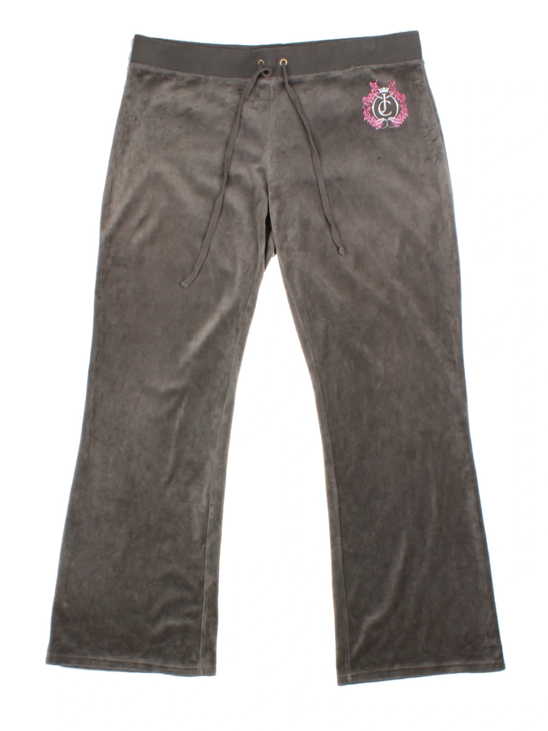 Y2K Juicy Couture Brown Velour Tracksuit (Size XL)
