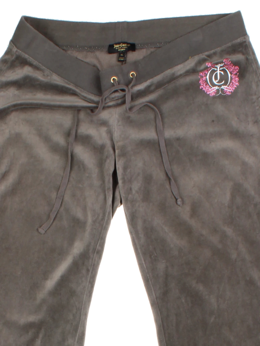 Y2K Juicy Couture Brown Velour Tracksuit (Size XL)