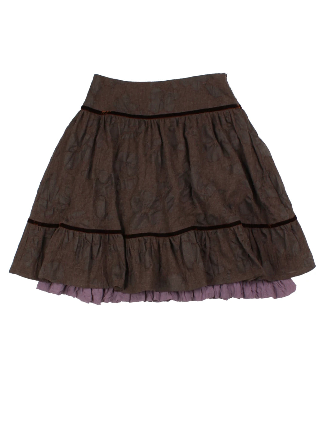 Brora Layered Midi Skirt (Size M)