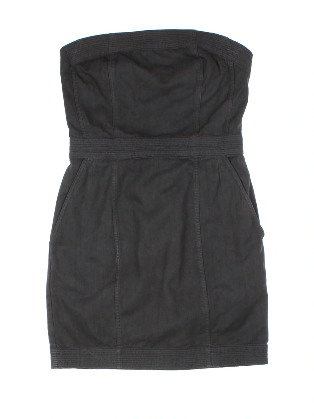 Y2K All Saints Black Sleeveless Mini Dress (Size S)