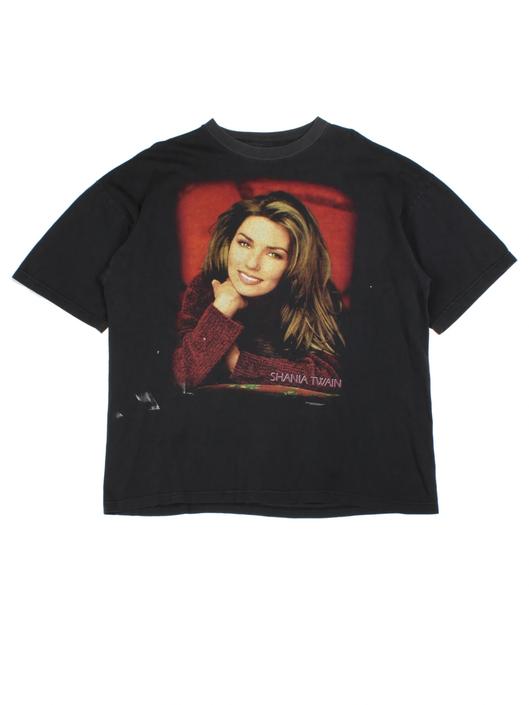 98 Shania Twain Black Come On Over Tour T-shirt (Size XL)