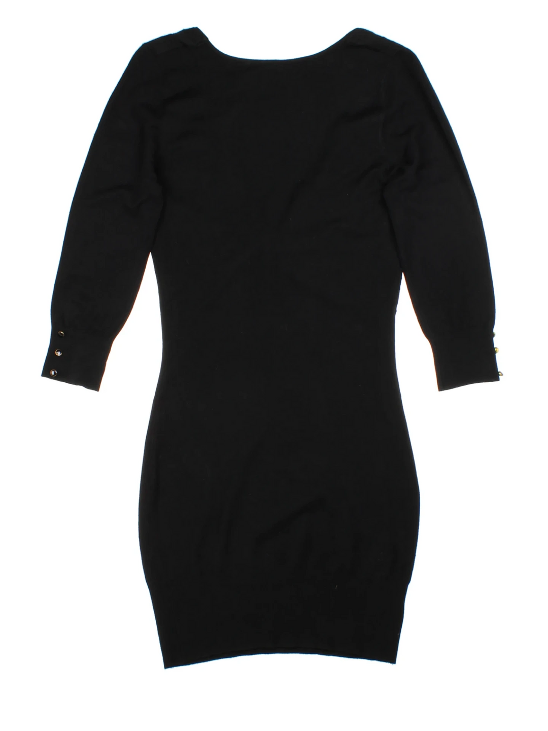 Y2K Jane Norman Black 3/4 Sleeve Mini Dress (Size M)