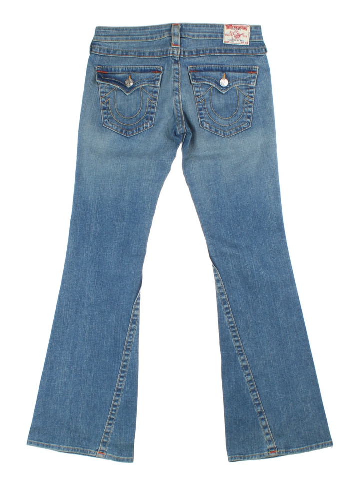 Y2K True Religion Flared Jeans (Size S)