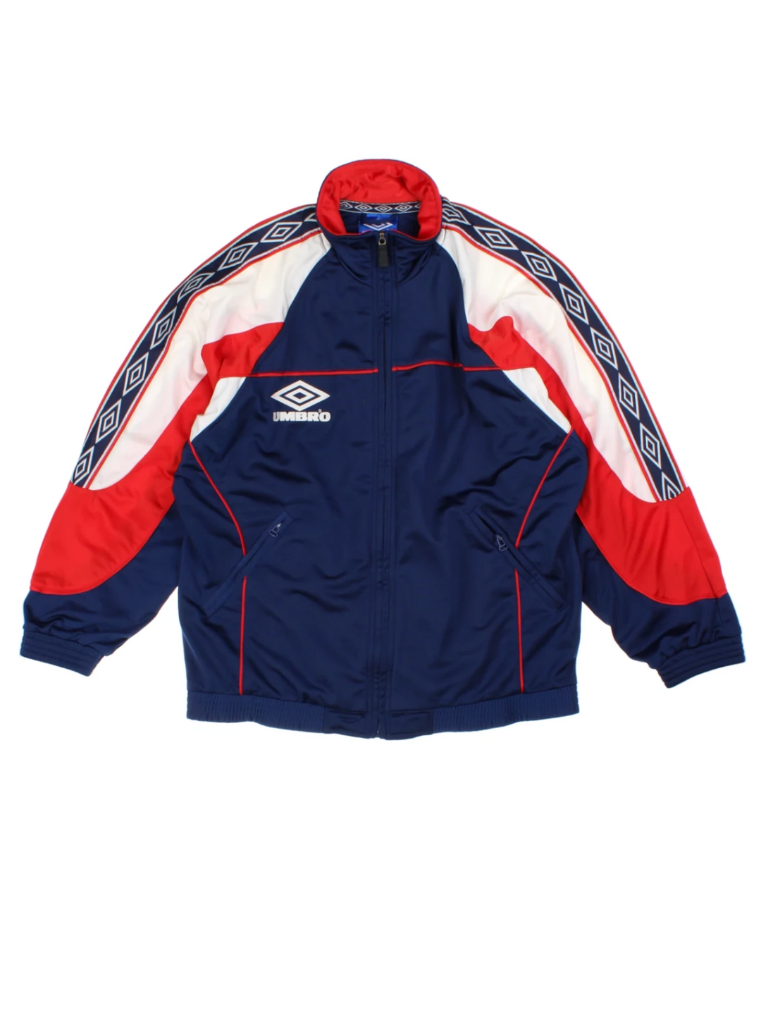 90s Umbro Blue Track Jacket (Size M)