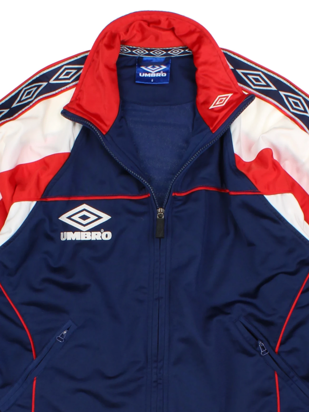 90s Umbro Blue Track Jacket (Size M)