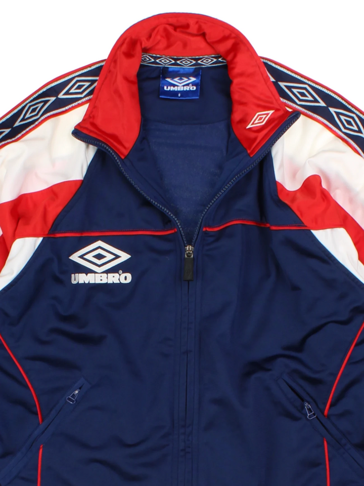 90s Umbro Blue Track Jacket (Size M)