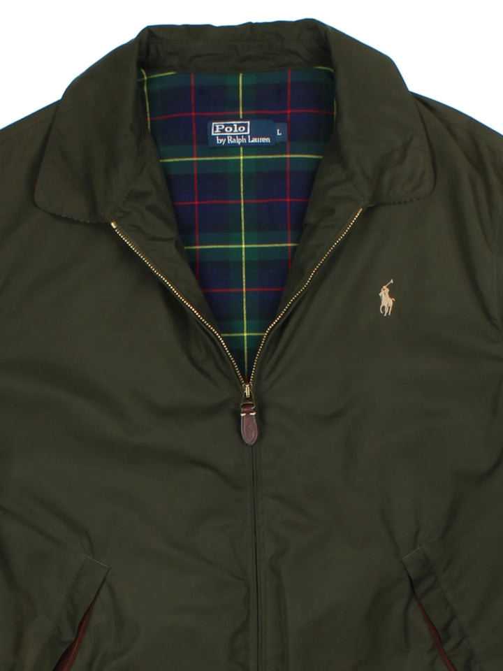 Ralph Lauren Green Harrington Jacket (Size L)