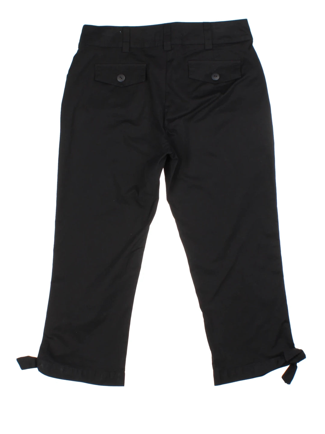 Laura Ashely Black Capri Trousers (Size XS)