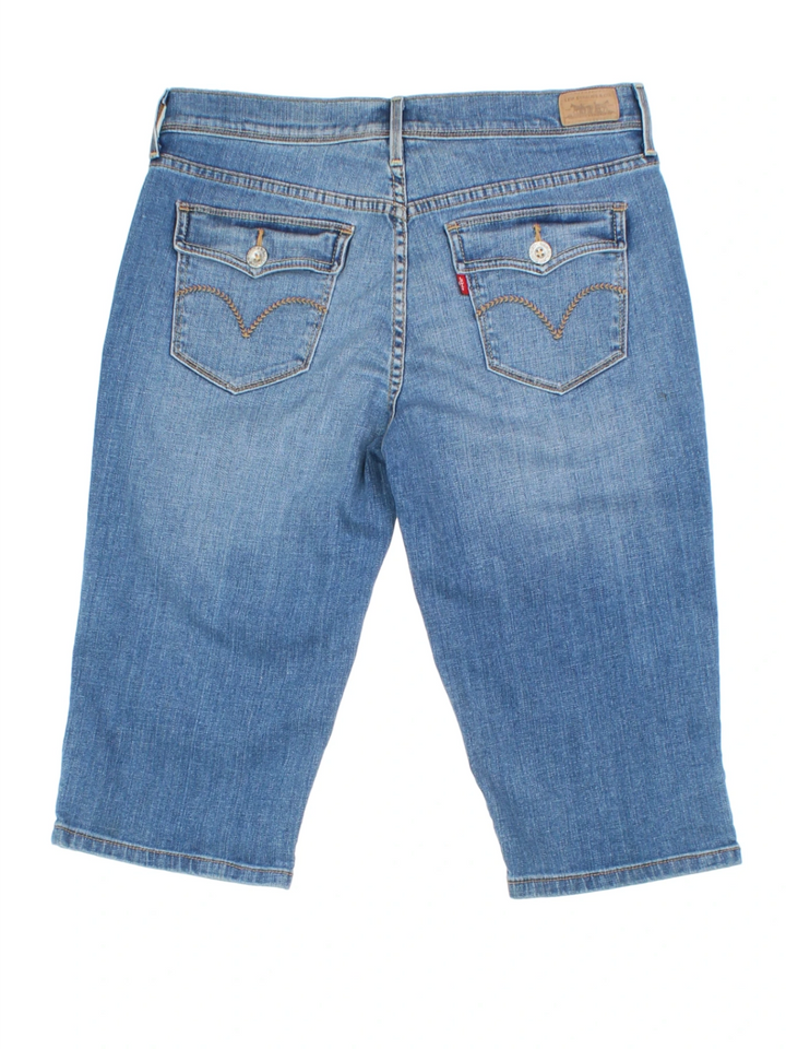 Levi Strauss Blue Capri Jeans (Size M)
