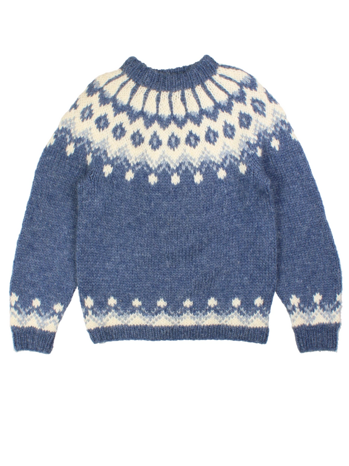 Thorvaldsens Bazar Blue Nordic Wool Jumper (Size M)