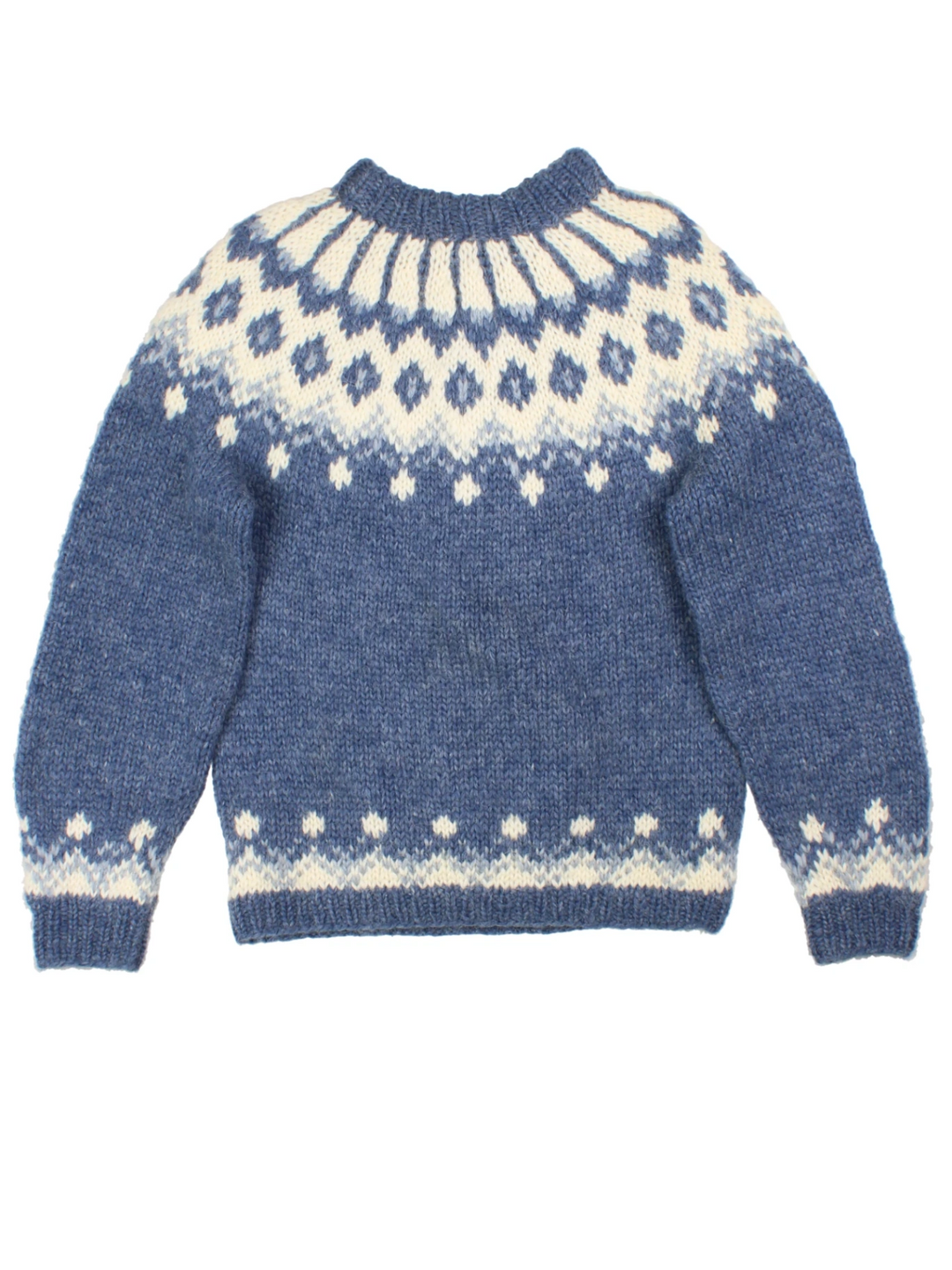 Thorvaldsens Bazar Blue Nordic Wool Jumper (Size M)
