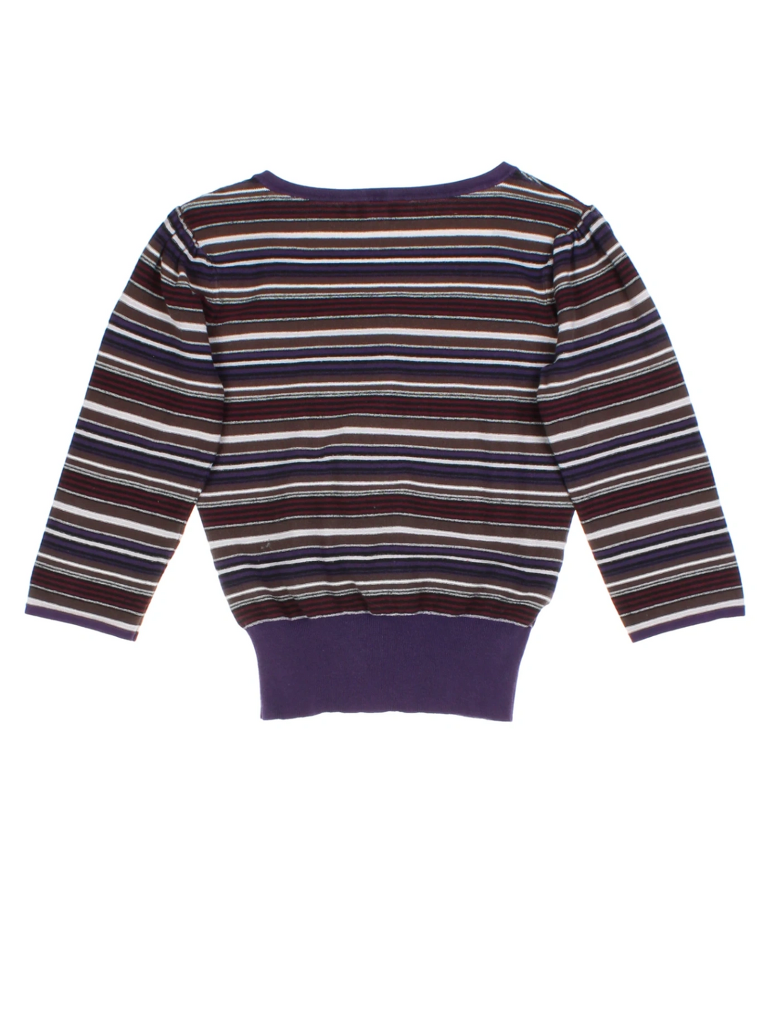 Laura Ashely Purple Cardigan (Size XS)