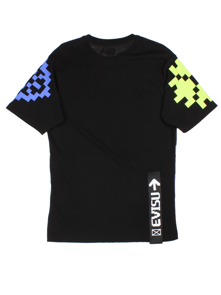 Evisu Pixle Black T-Shirt (Size S)
