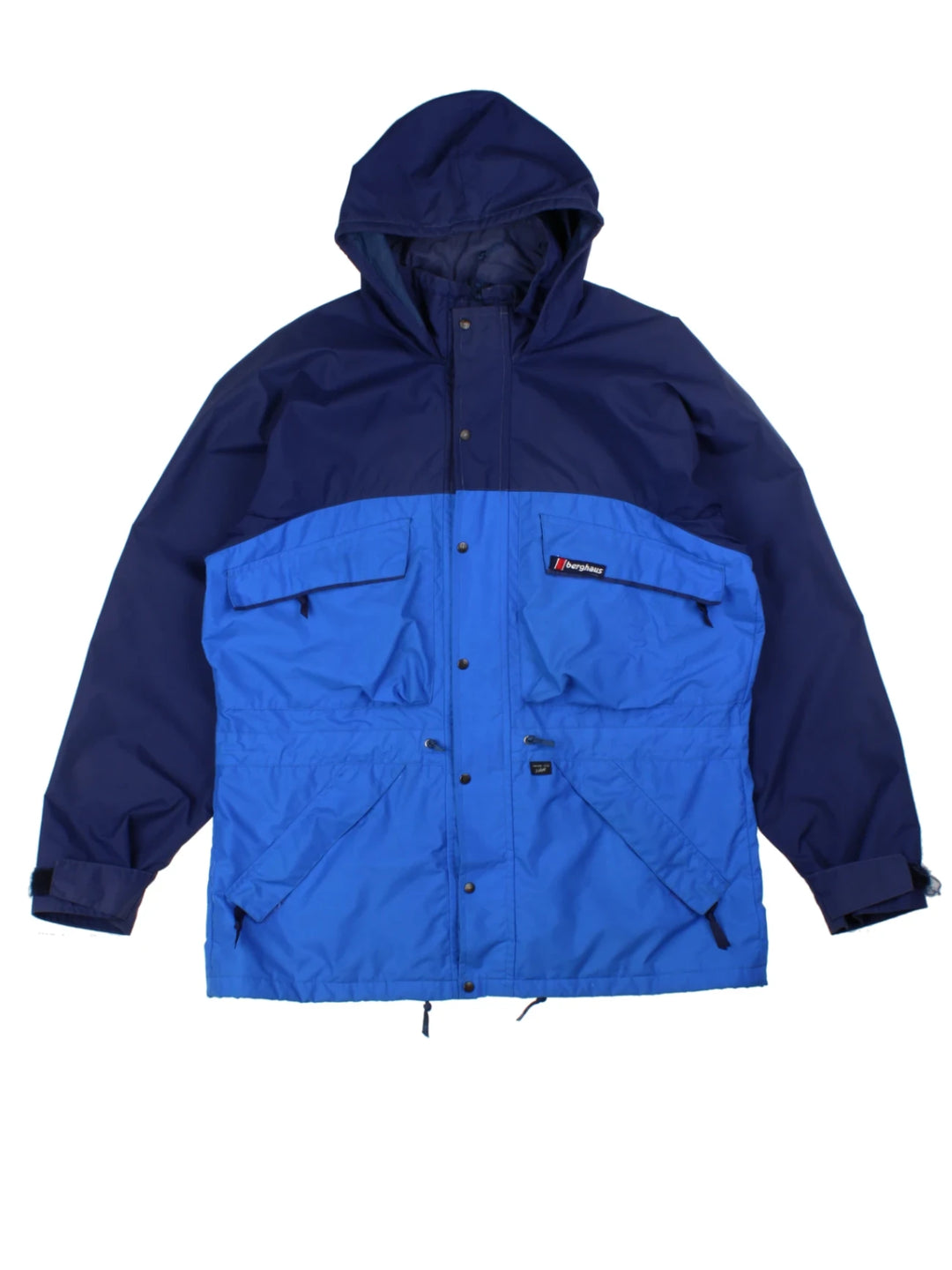 90s Berghaus Blue Hooded Jacket (Size XL)