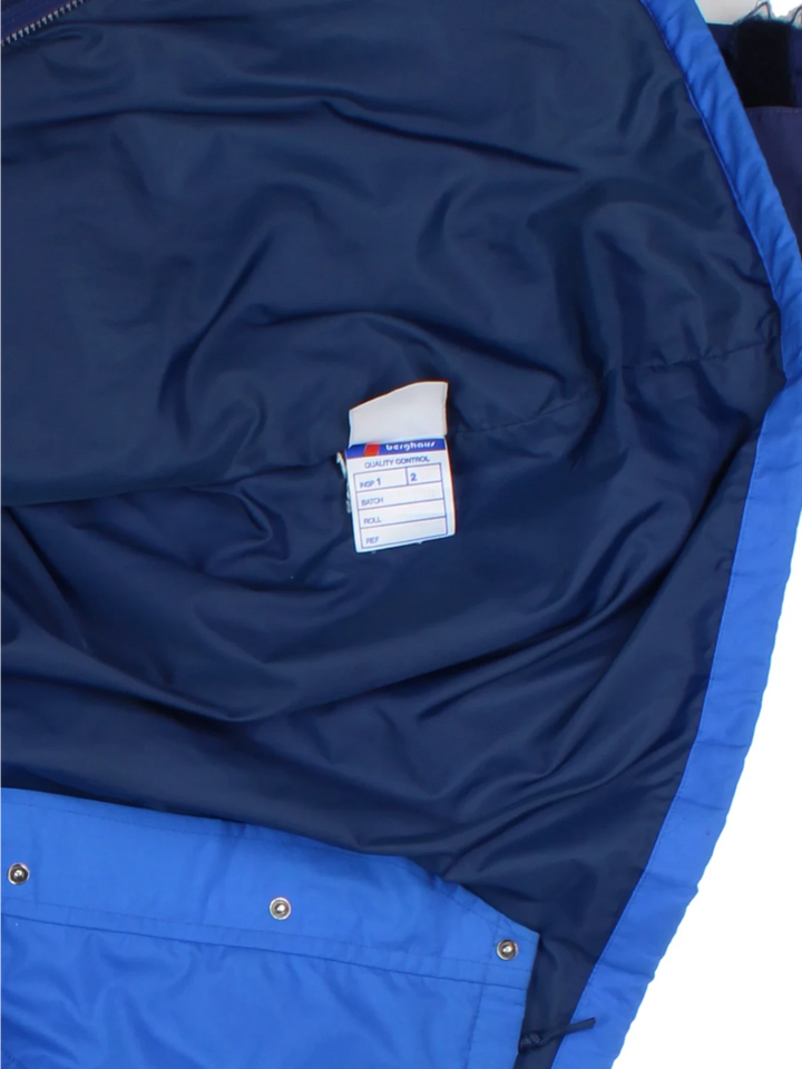 90s Berghaus Blue Hooded Jacket (Size XL)