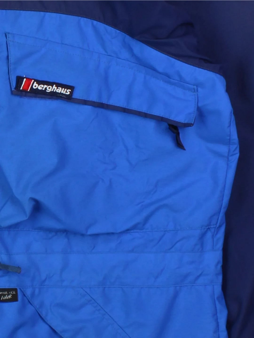 90s Berghaus Blue Hooded Jacket (Size XL)