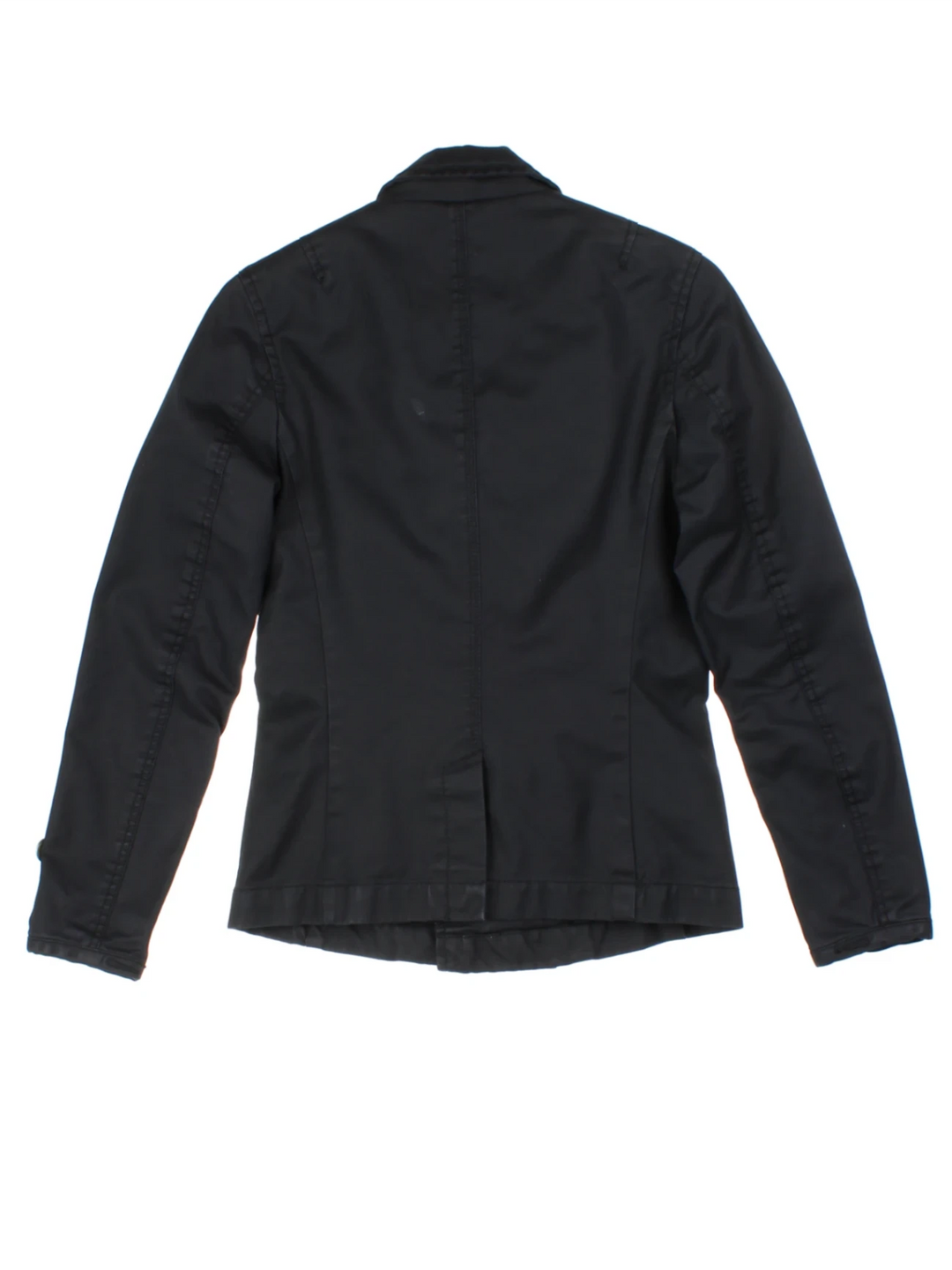 Y2K Black Double Breasted Jacket (Size XS)