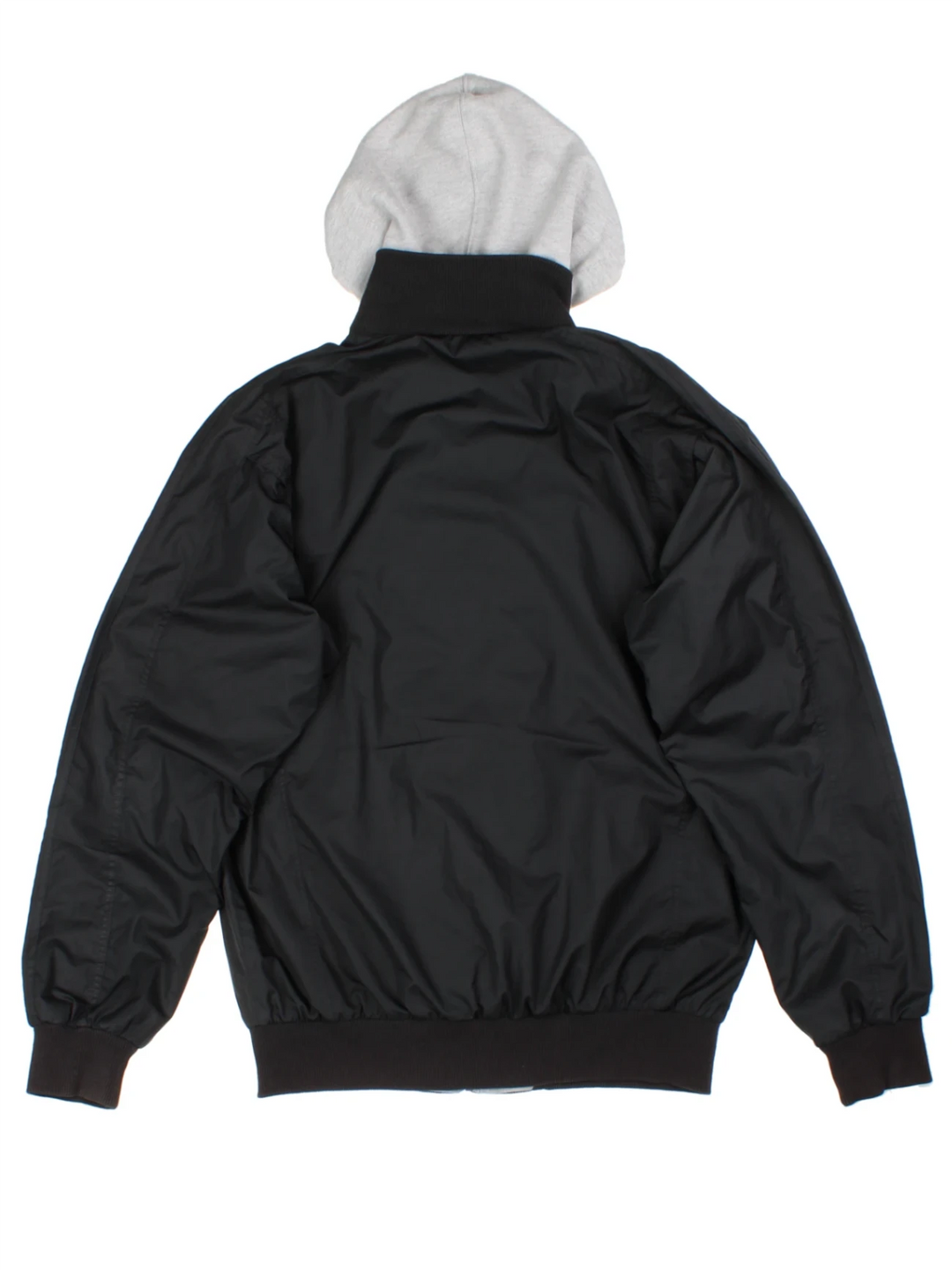 Adidas Originals Black Hodded Bomber Jacket (Size L)
