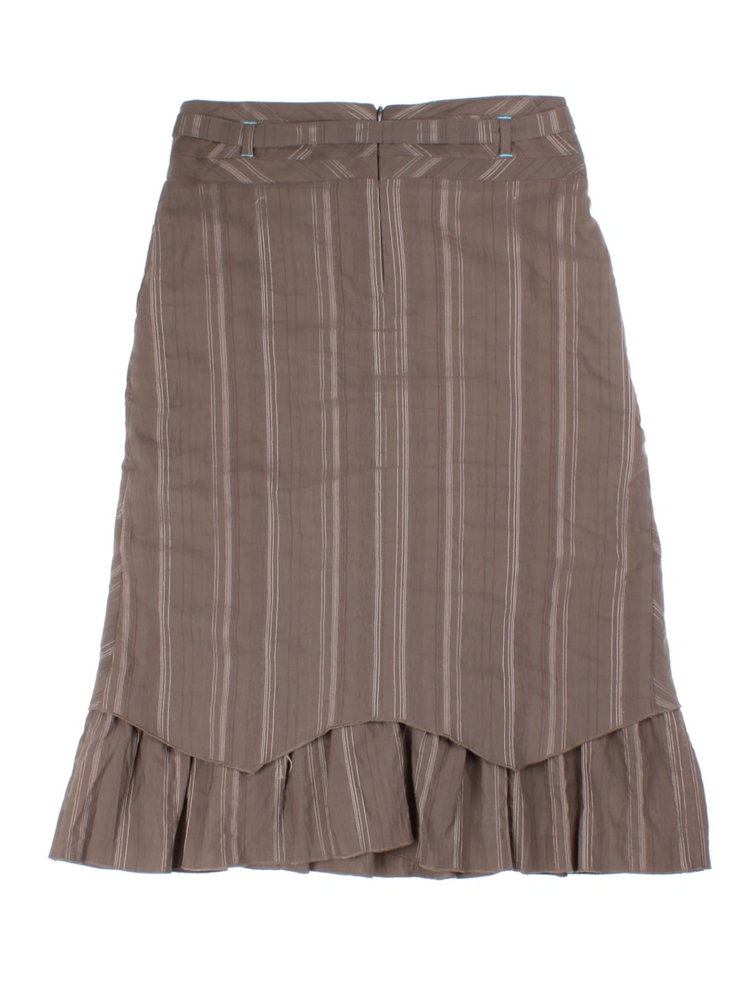 Y2K Affinites Brown Pinstripe 3-Piece Co-ord (Size M)