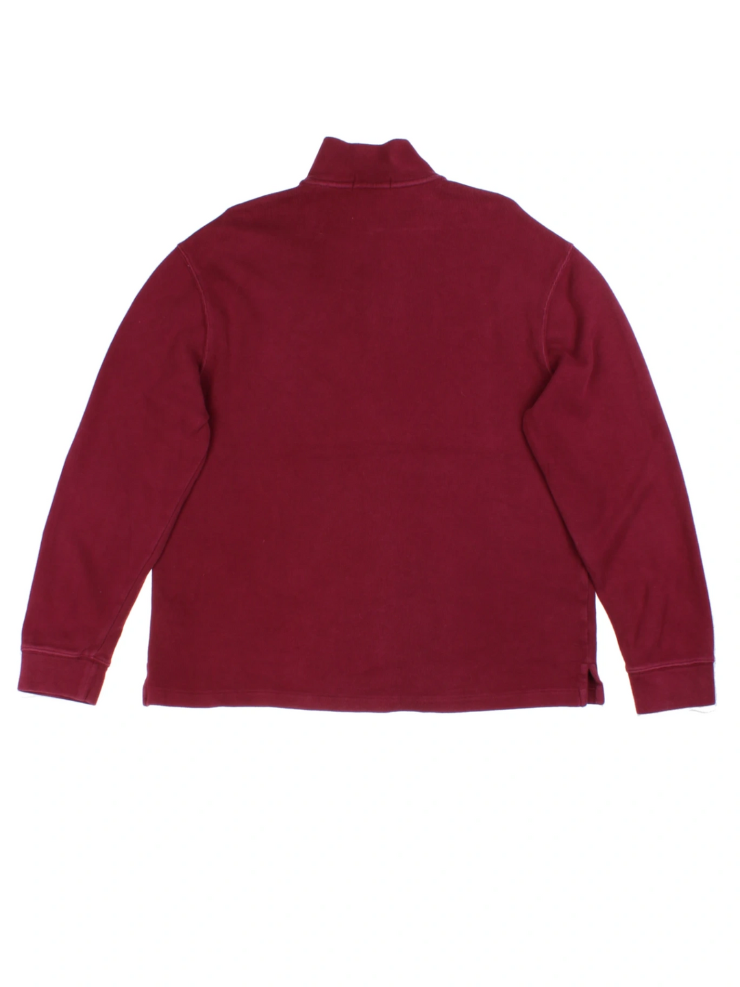 Ralph Lauren Red 1/4 Zip Jumper (Size XL)