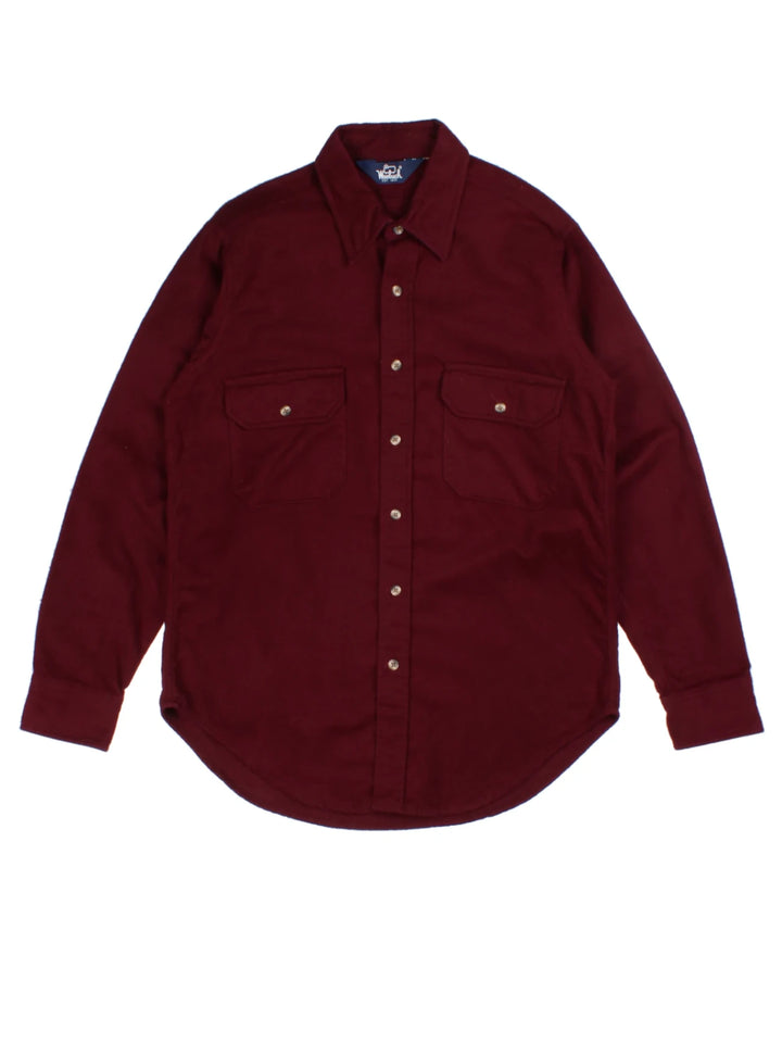 Woolrich Burgundy Shirt (Size M)