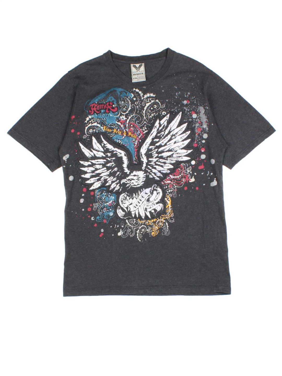 Avriex Black Eagle Printed T-Shirt (Size M)