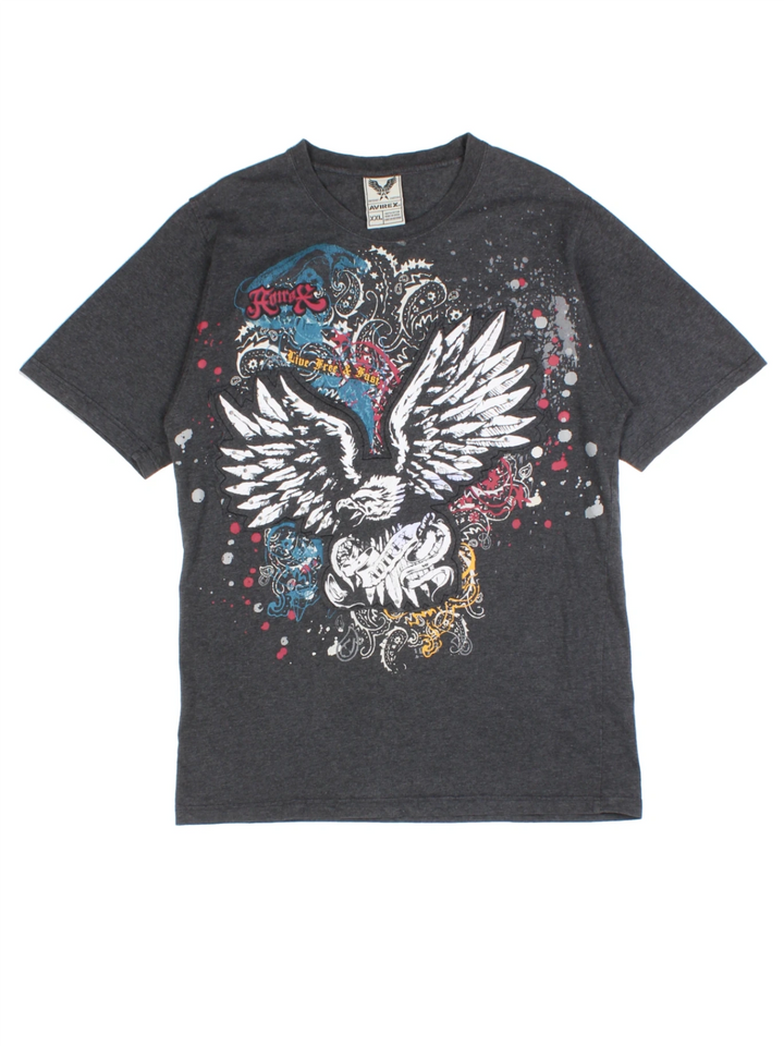Avriex Black Eagle Printed T-Shirt (Size M)