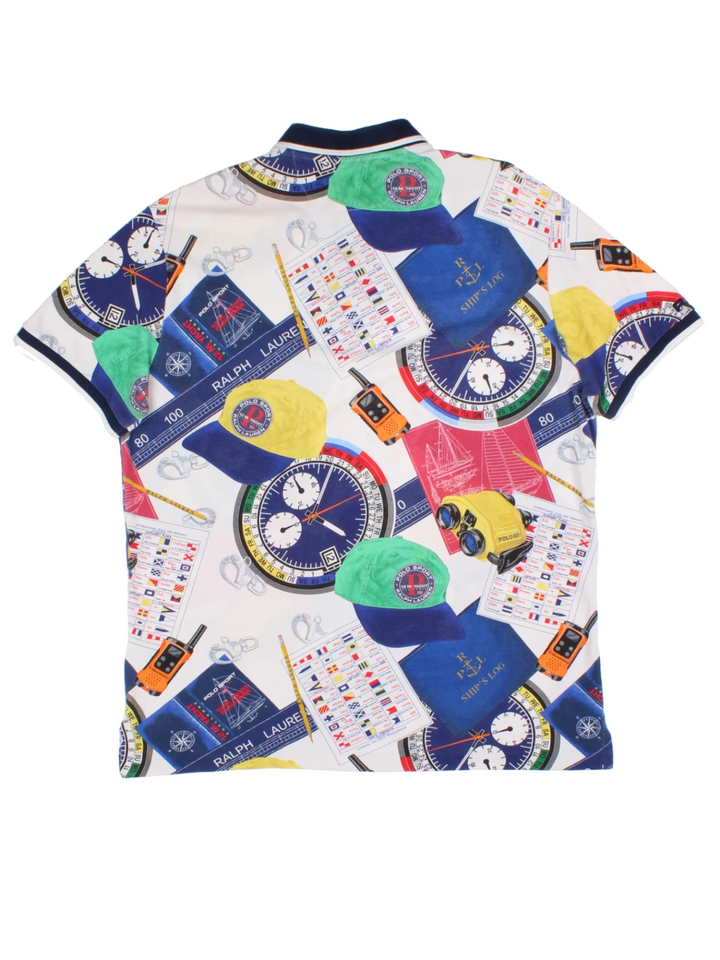 Polo Ralph Lauren Oceans Challenge Yacht Club Polo Shirt (Size L)