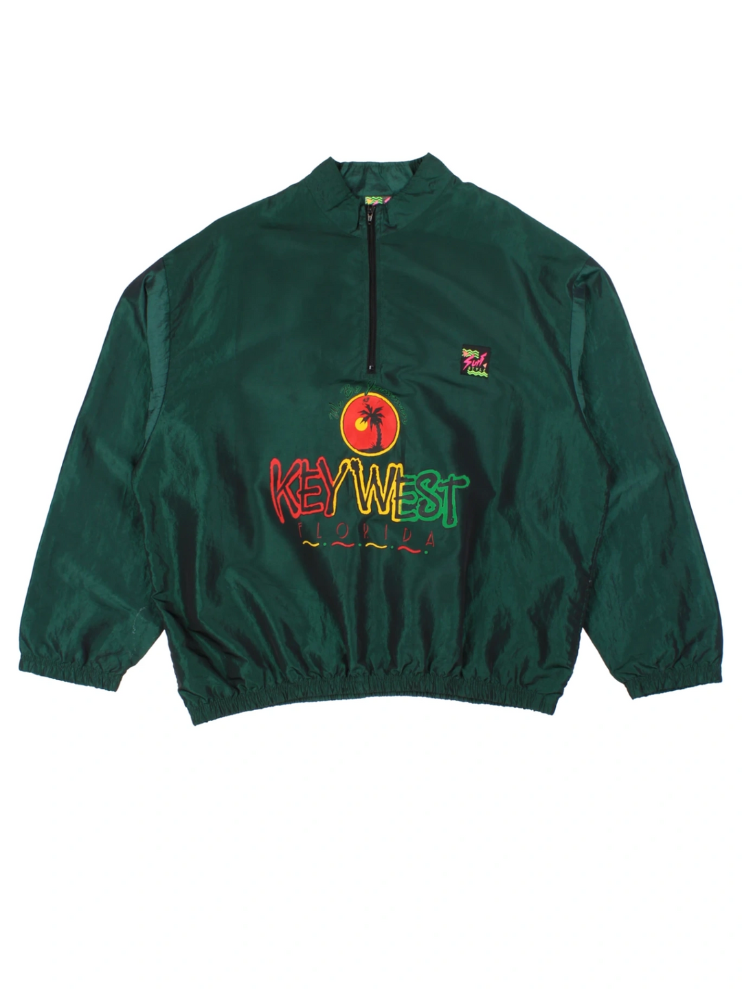 Vintage Green Windbreaker (Size XXL)