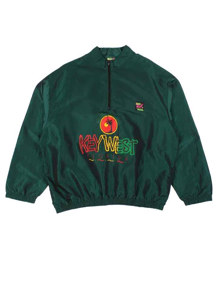 Vintage Green Windbreaker (Size XXL)