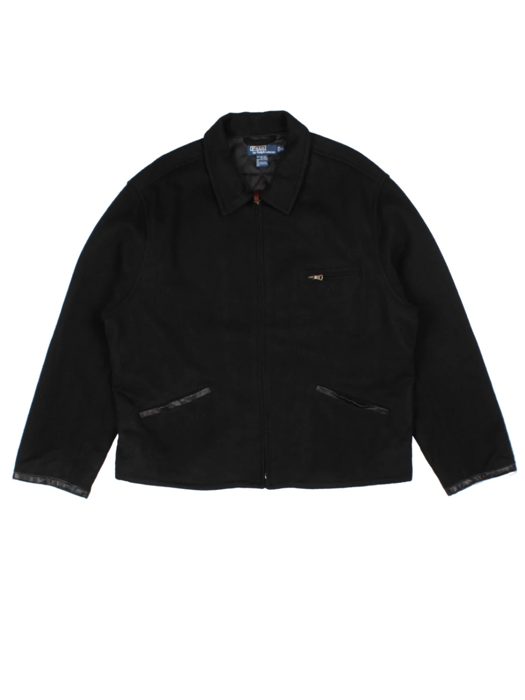 Ralph Lauren Black Harrington Jacket (Size XL)