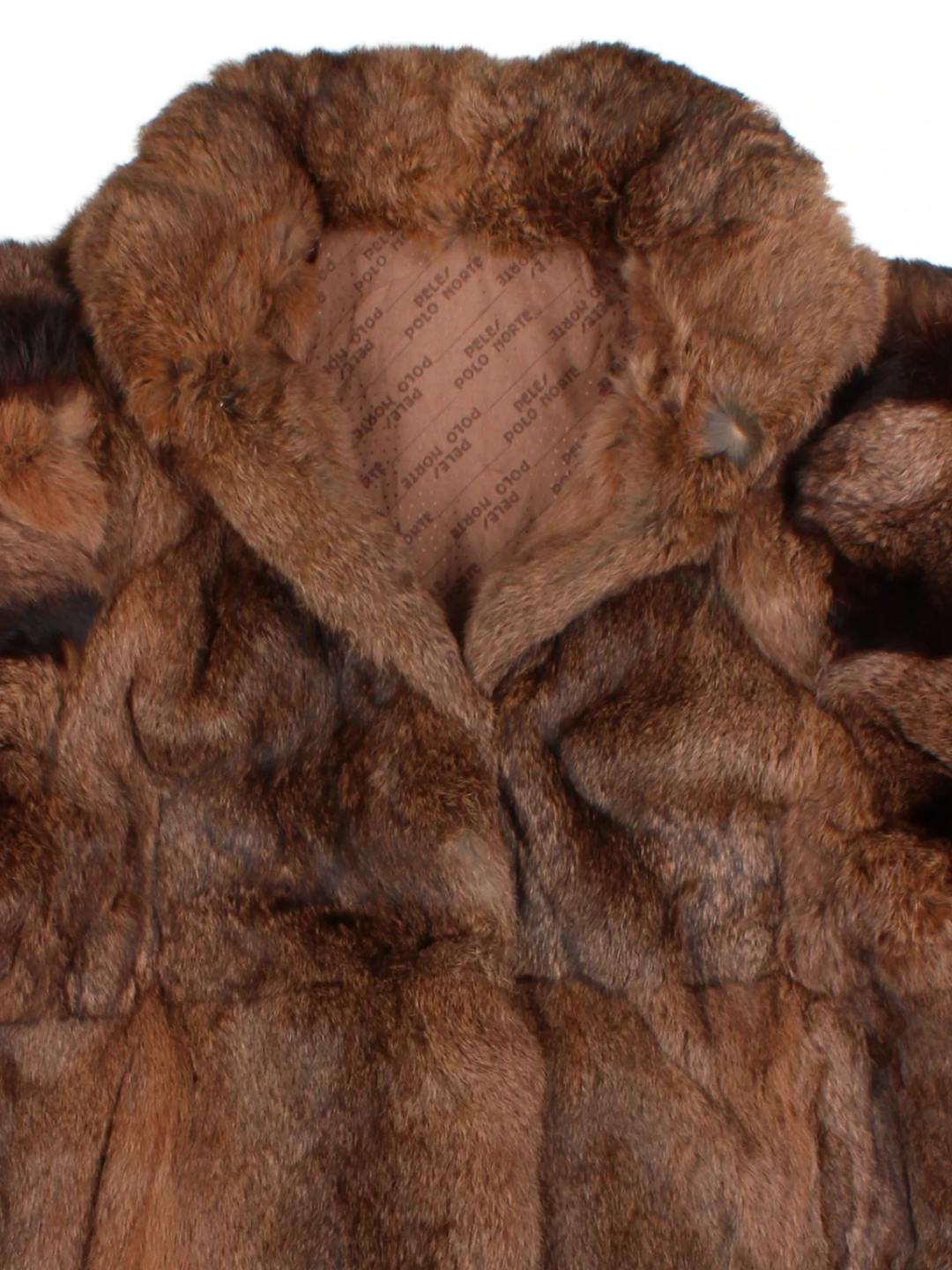 Polo Norte Brown Fur Jacket (Size L)
