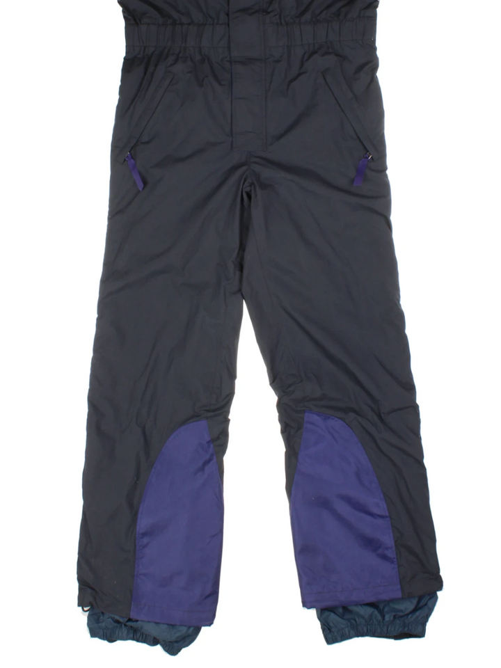 Patagonia Black Hooded All-in-One Ski Suit (Size M)