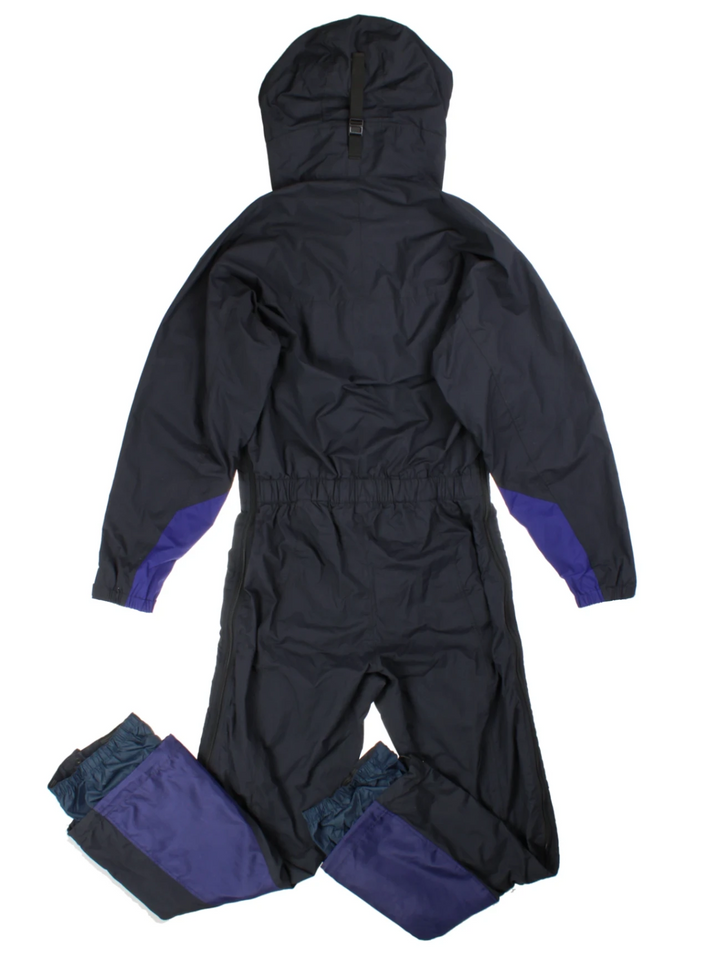 Patagonia Black Hooded All-in-One Ski Suit (Size M)