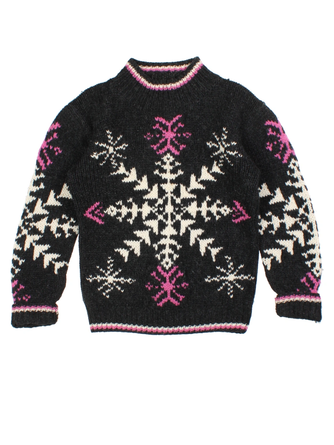 Woolrich Snowflake High Neck Jumper (Size M)