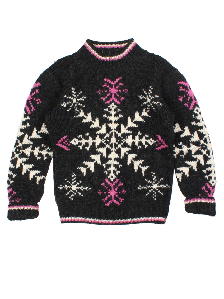 Woolrich Snowflake High Neck Jumper (Size M)