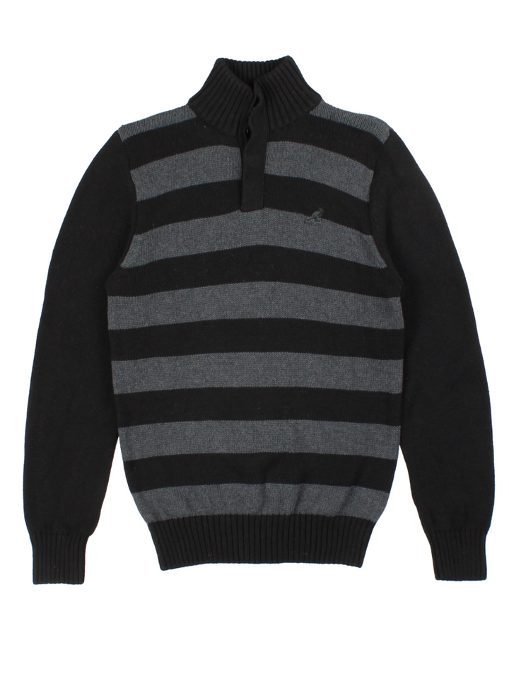 Kangol Button Up Turtle Neck Jumper (Size M)