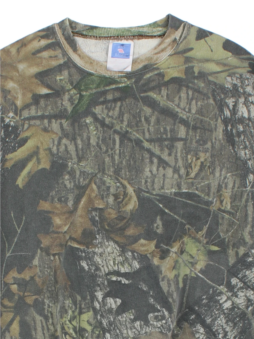 Mossy Oak Green Camo Sweatshirt (Size XL)