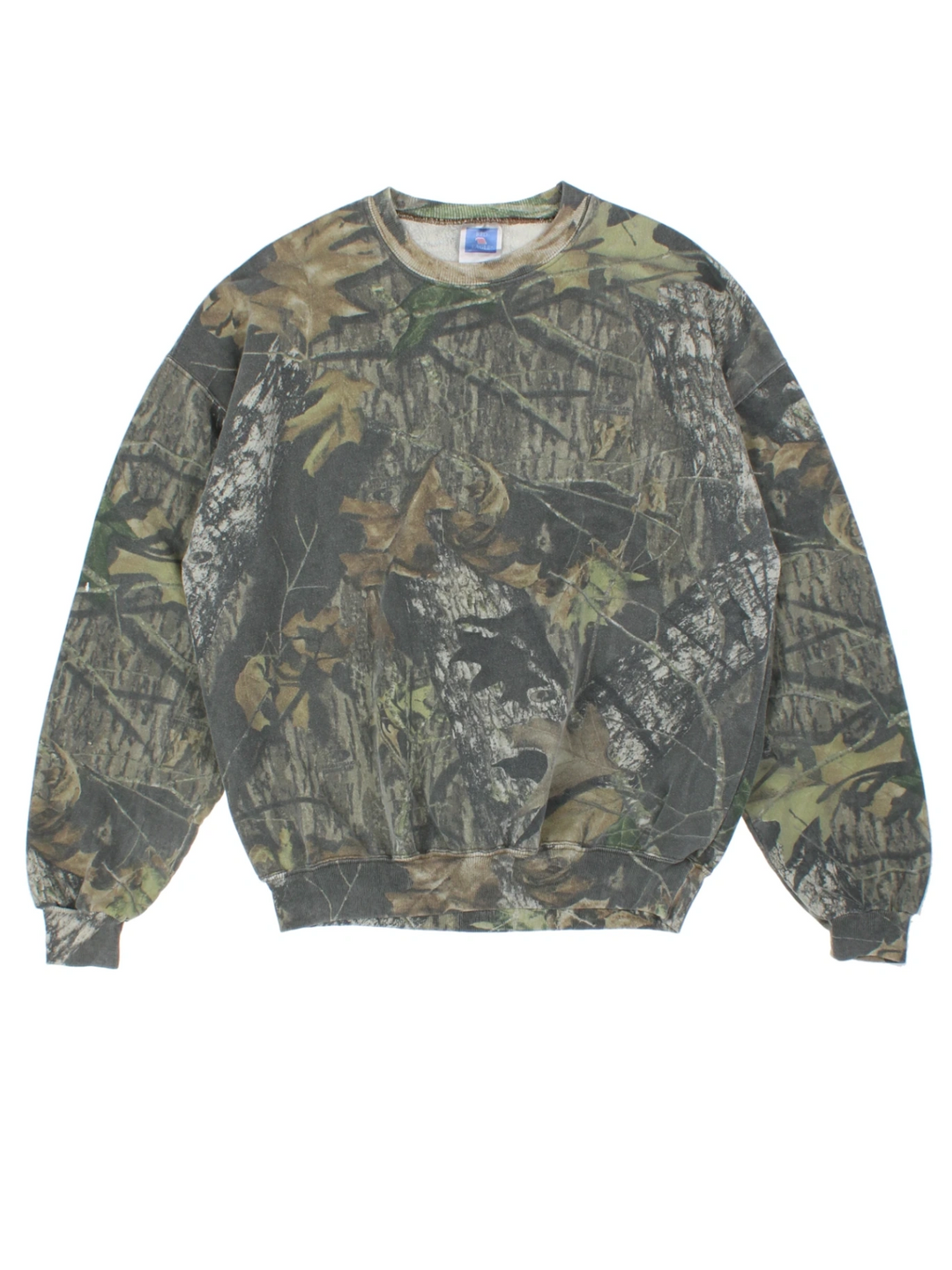 Mossy Oak Green Camo Sweatshirt (Size XL)