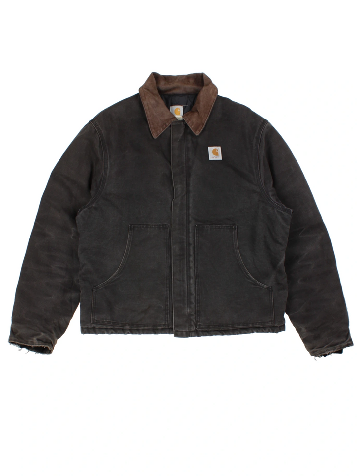 Carhartt Brown J02 Duck Arctic Traditional Jacket (Size XL)