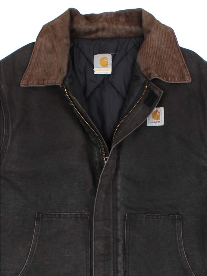 Carhartt Brown J02 Duck Arctic Traditional Jacket (Size XL)