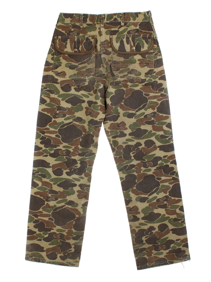 Carhartt Green Duck Hunter Camouflage Trousers (Size M)